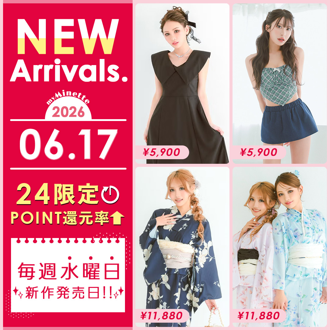 6月17日入荷の新作キャバドレス・コスプレ一覧