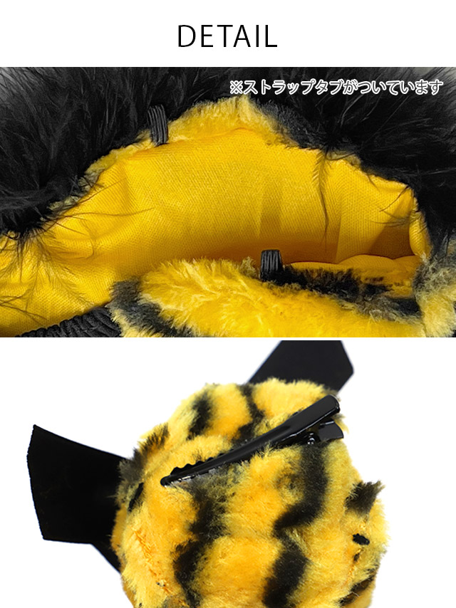 鬼 コスプレ 新年 正月 お化けの日 アニマル ガーリー ツイン へそ出し ショートパンツ ペアのディティール2