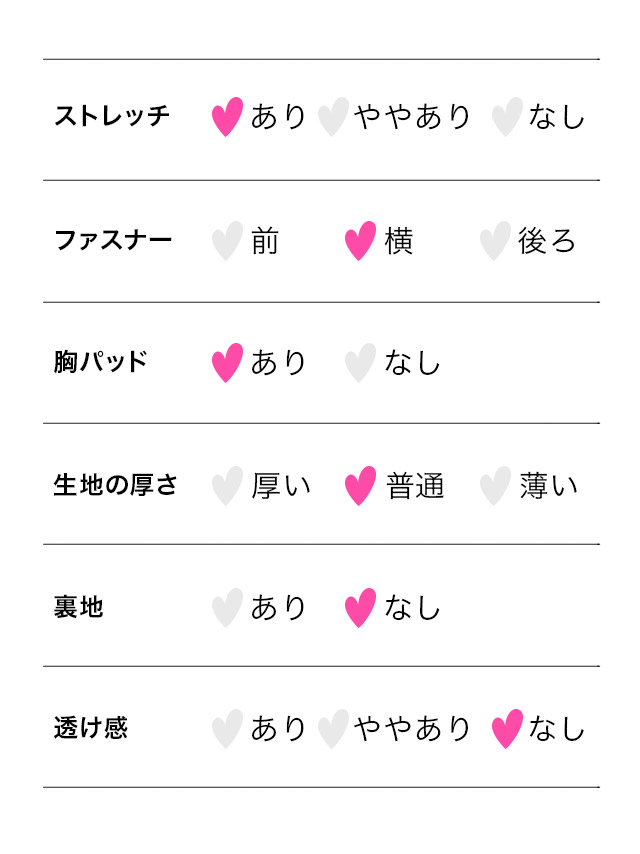 シアー 肩あき ドレープデザイン タイト ミニドレス のサイズ表2枚目