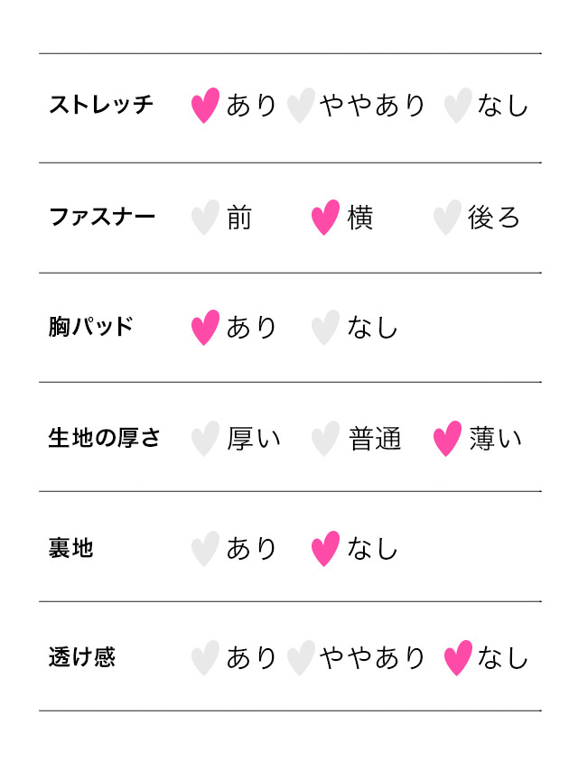 ベアトップ ドット リボン タイトドレス