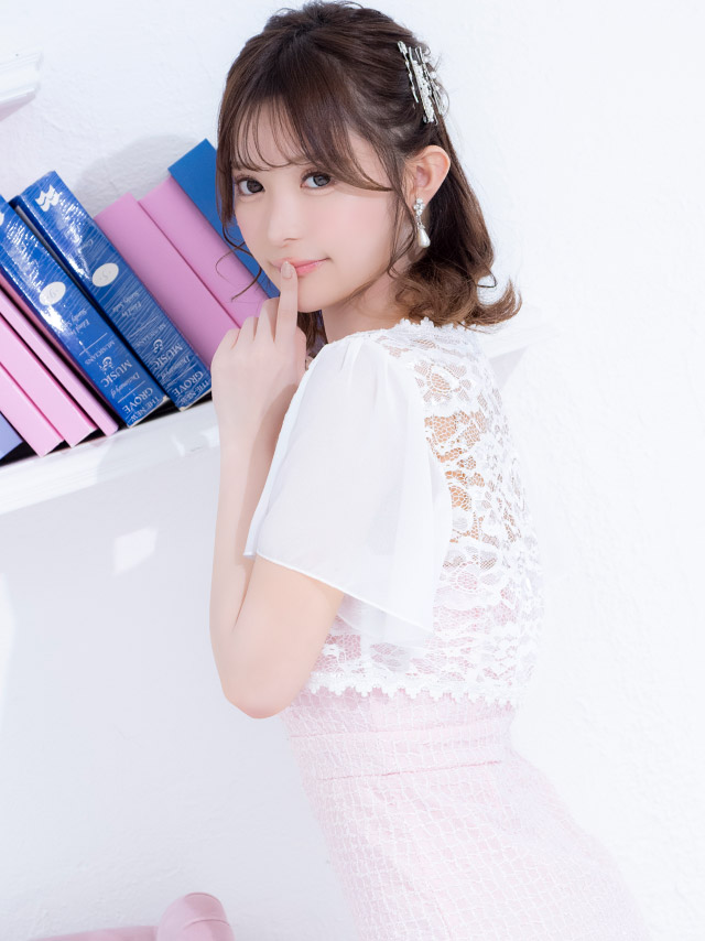 半袖シフォンショート丈レースボレロの商品画像2枚目