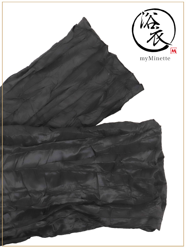 妖艶 ベージュ地にヴィンテージフラワー ゆかた3点セットのセット内容