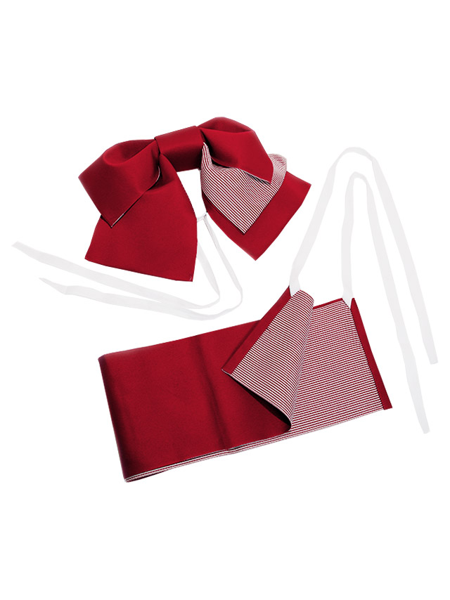 レトロ椿 ゆかた2点セットのディティール画像2