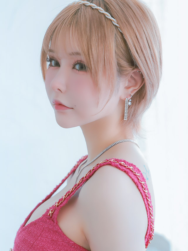 アシンメトリーYラインビジューシルバーアクセサリー2点セット