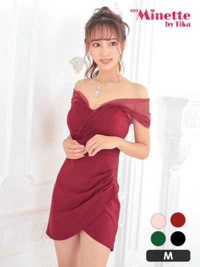 [SALE] オフショルダークロスチュール袖...