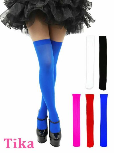 コスプレ 小物 ニーハイカラーソックス【ネコポス対応可350円】