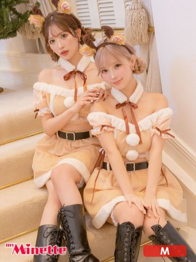 サンタコス 7点set ふわふわファーデザイ...