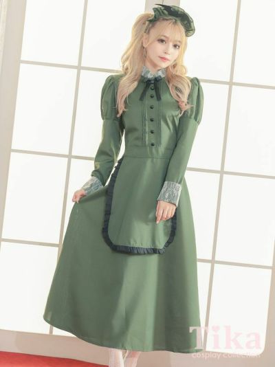 コスプレ コウモリ付きロング丈フレアスカート...