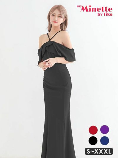 [SALE] プチプラ胸元フリルホルターネッ...