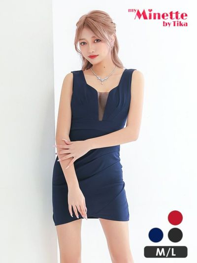 [SALE]ノースリーブバストシースルーワン...