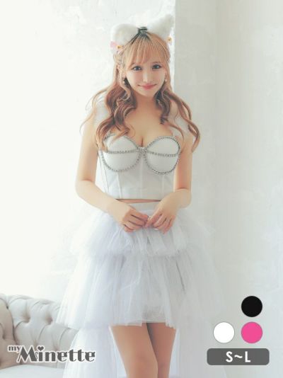 コスプレ ビスチェ×ふわふわフィッシュテール...