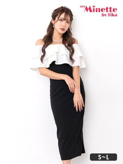 [SALE] [新作] オフショルダーフリル...