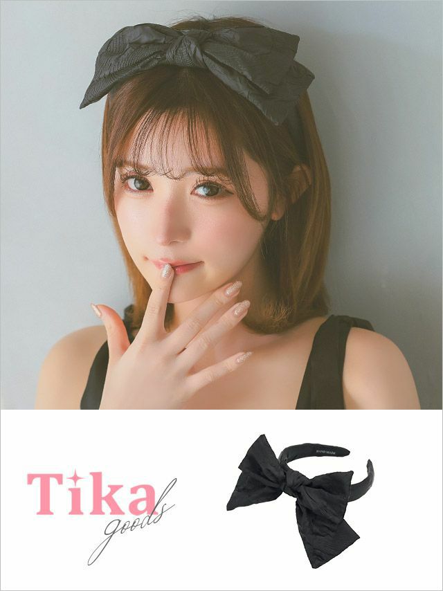 アクセサリー ヘアアクセサリー ビッグ リボン カチューシャ ヘアアクセサリー