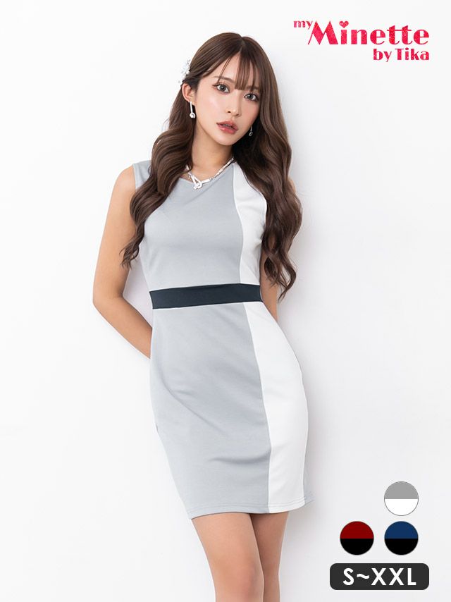 キャバドレス 安い 激安 ミニ丈 キャバクラ クラブ ラウンジ ノースリーブ タイト ハイウエスト デザイン ミニドレス プチプラドレス