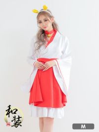 コスプレ セクシーストライプフラワー花魁コスプレ1点セット