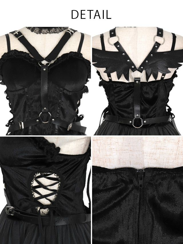 新作]コスプレ セクシー デビル 悪魔 レース 7点セット